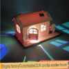 בית עם תאורה - DIY