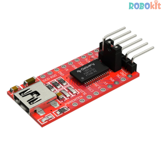 ממיר טורי USB ל TTL שבב FT232RL