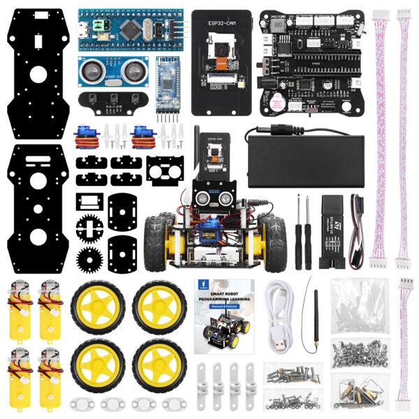 ⁦רכב חכם מבוסס ESP32 & STM32⁩ – תמונה ⁦2⁩